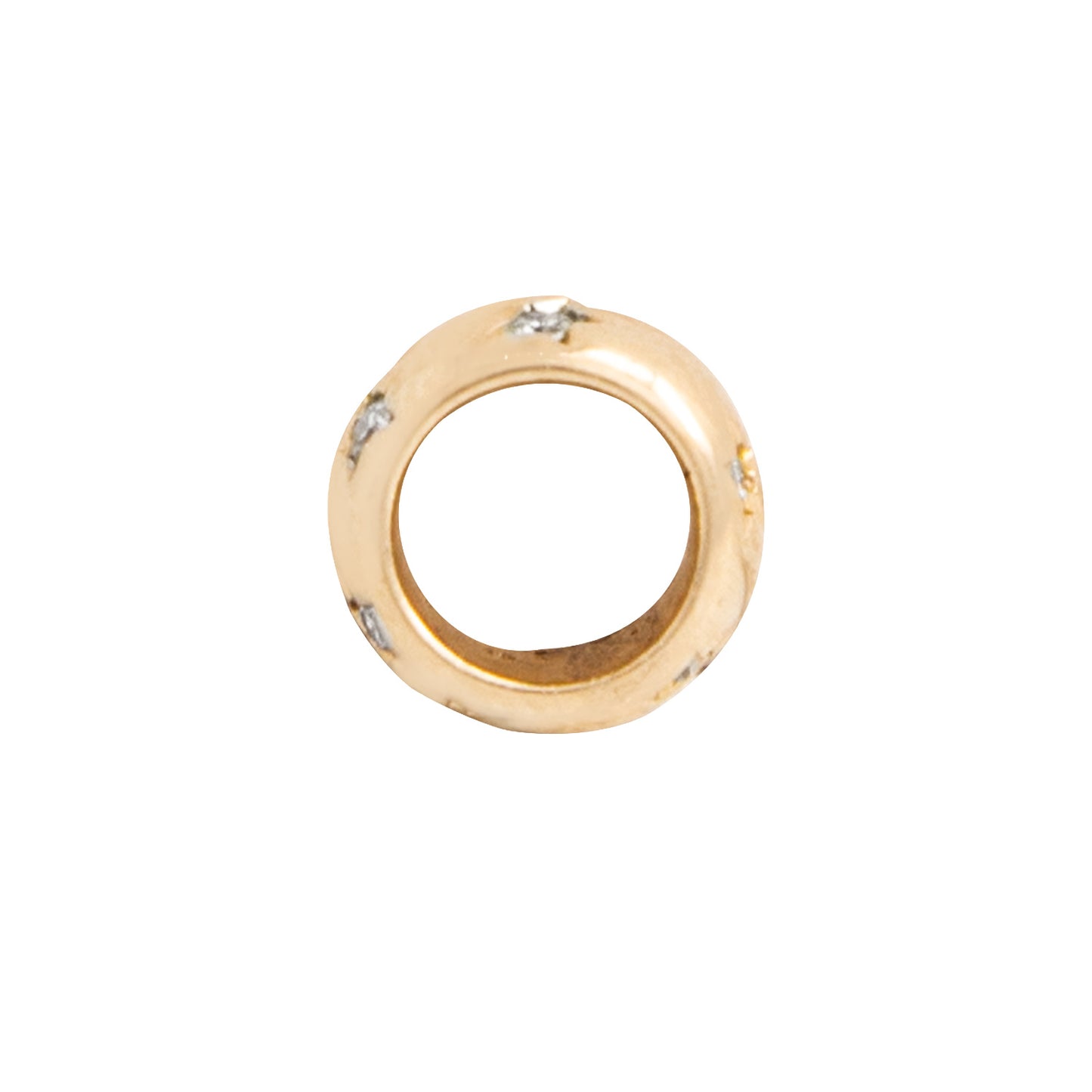 Dije Diseño Aro con Estrellas