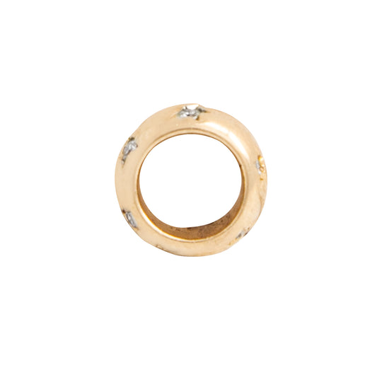 Dije Diseño Aro con Estrellas