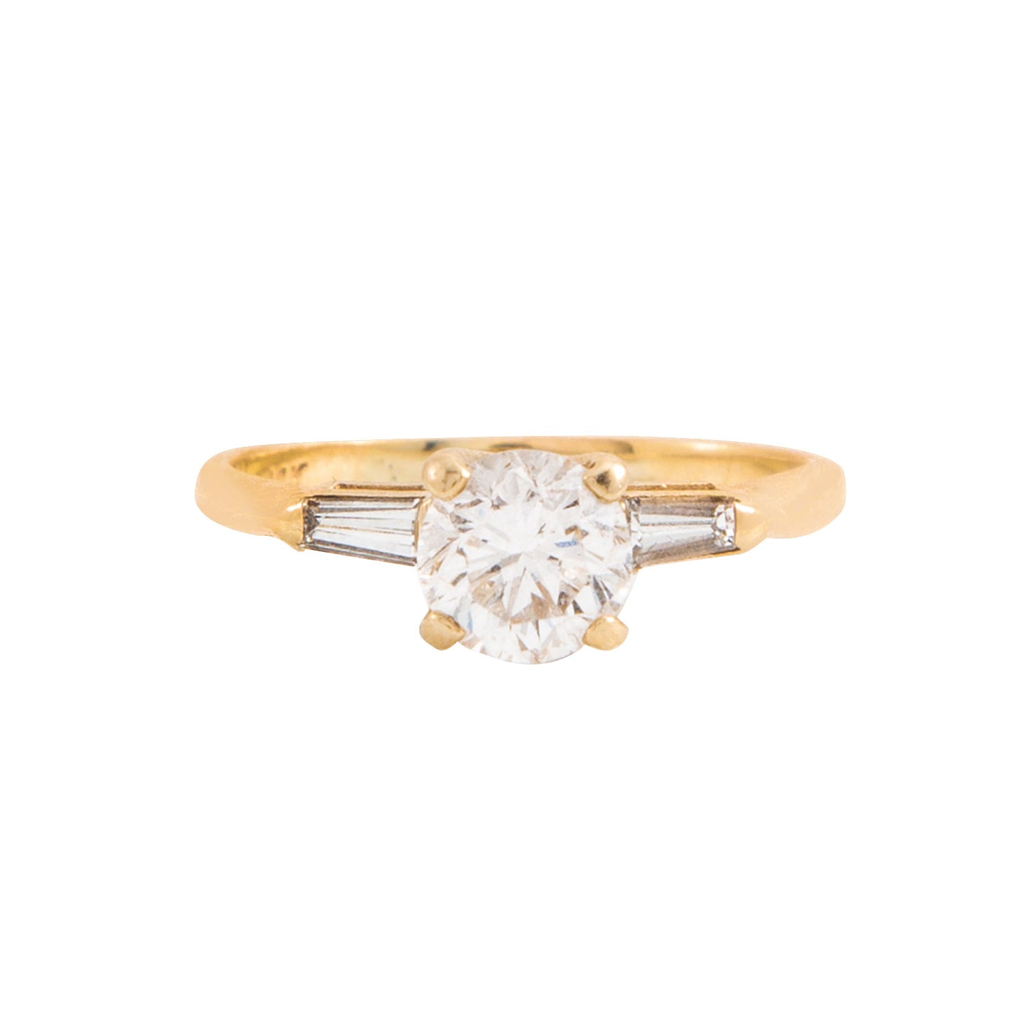 Anillo Solitario 14k