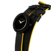 Versace Acero y Piel 28mm