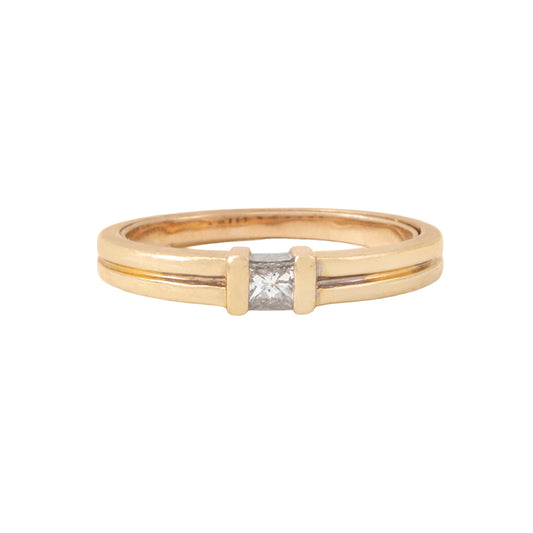Anillo Solitario Princess .16 CT