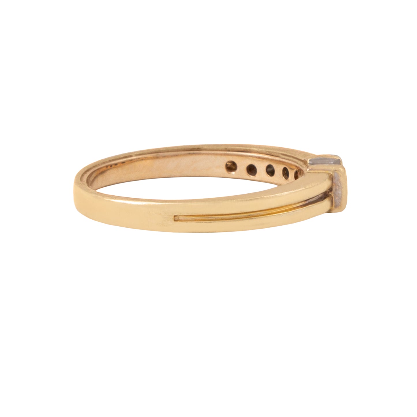 Anillo Solitario Princess .16 CT