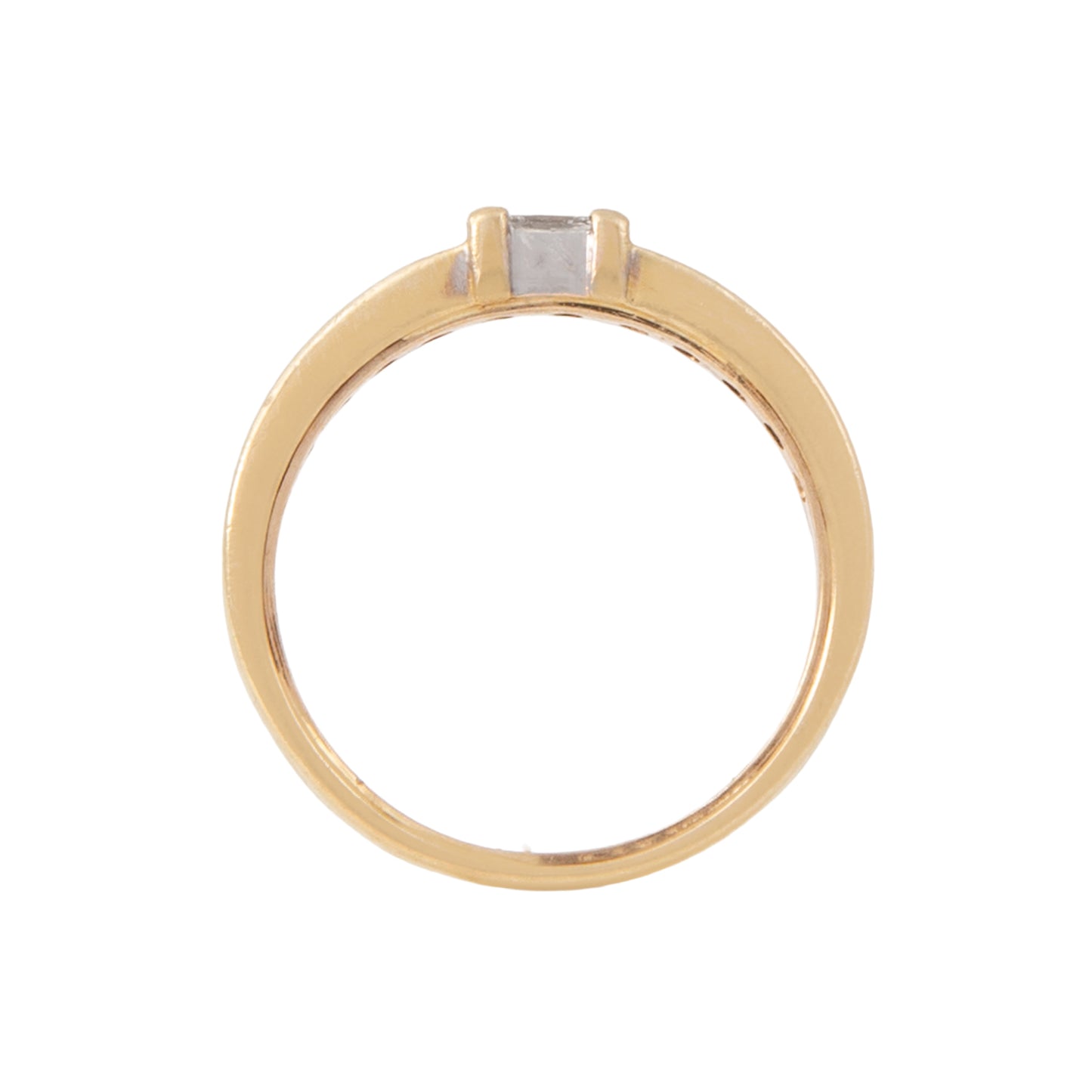 Anillo Solitario Princess .16 CT