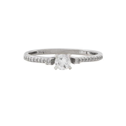 Anillo Solitario .20 CT