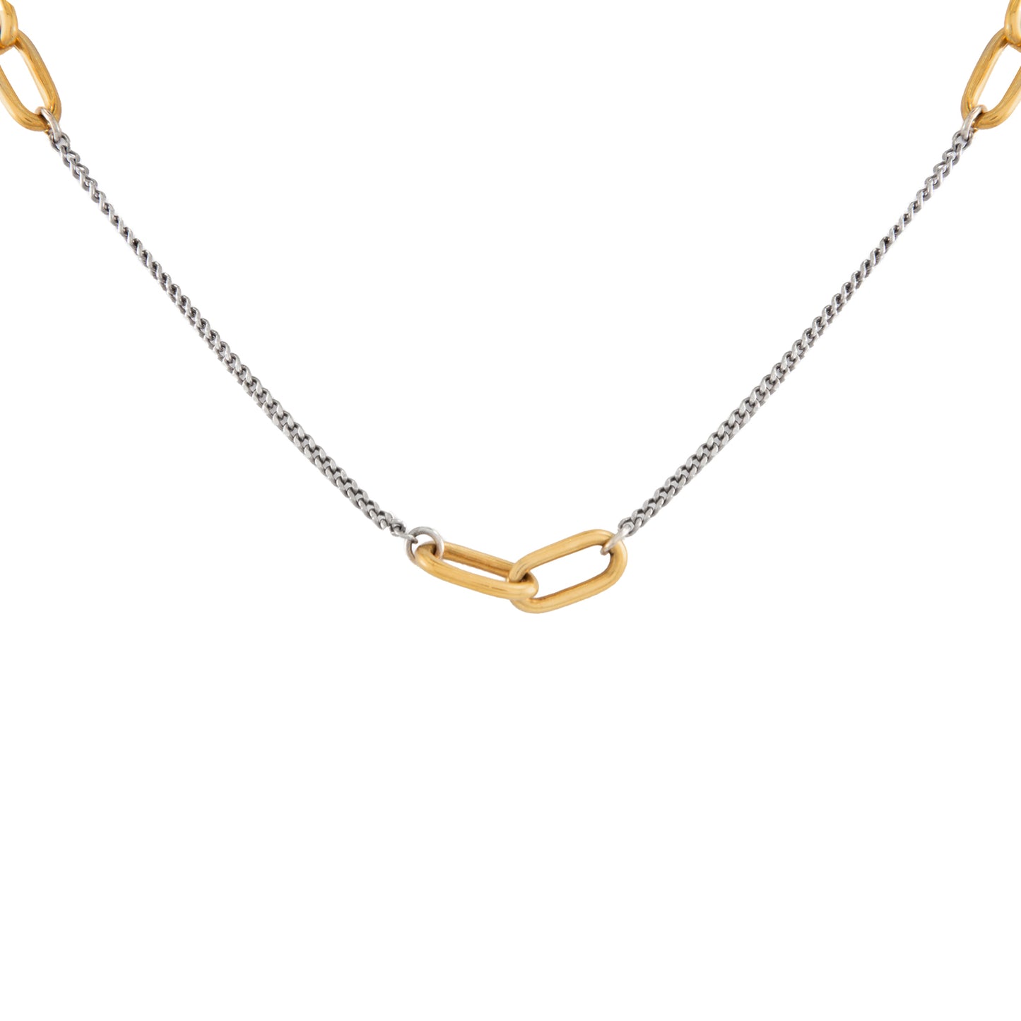 Collar con Eslabones de Cadena