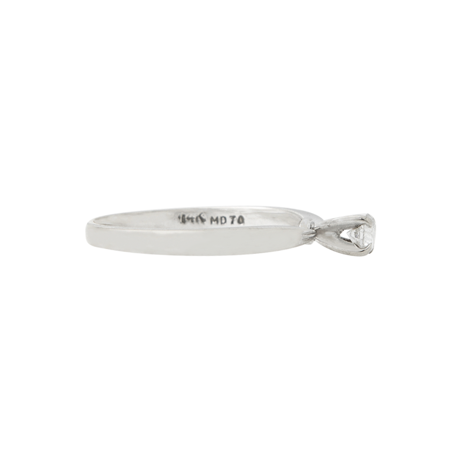 Anillo Solitario .20 CT