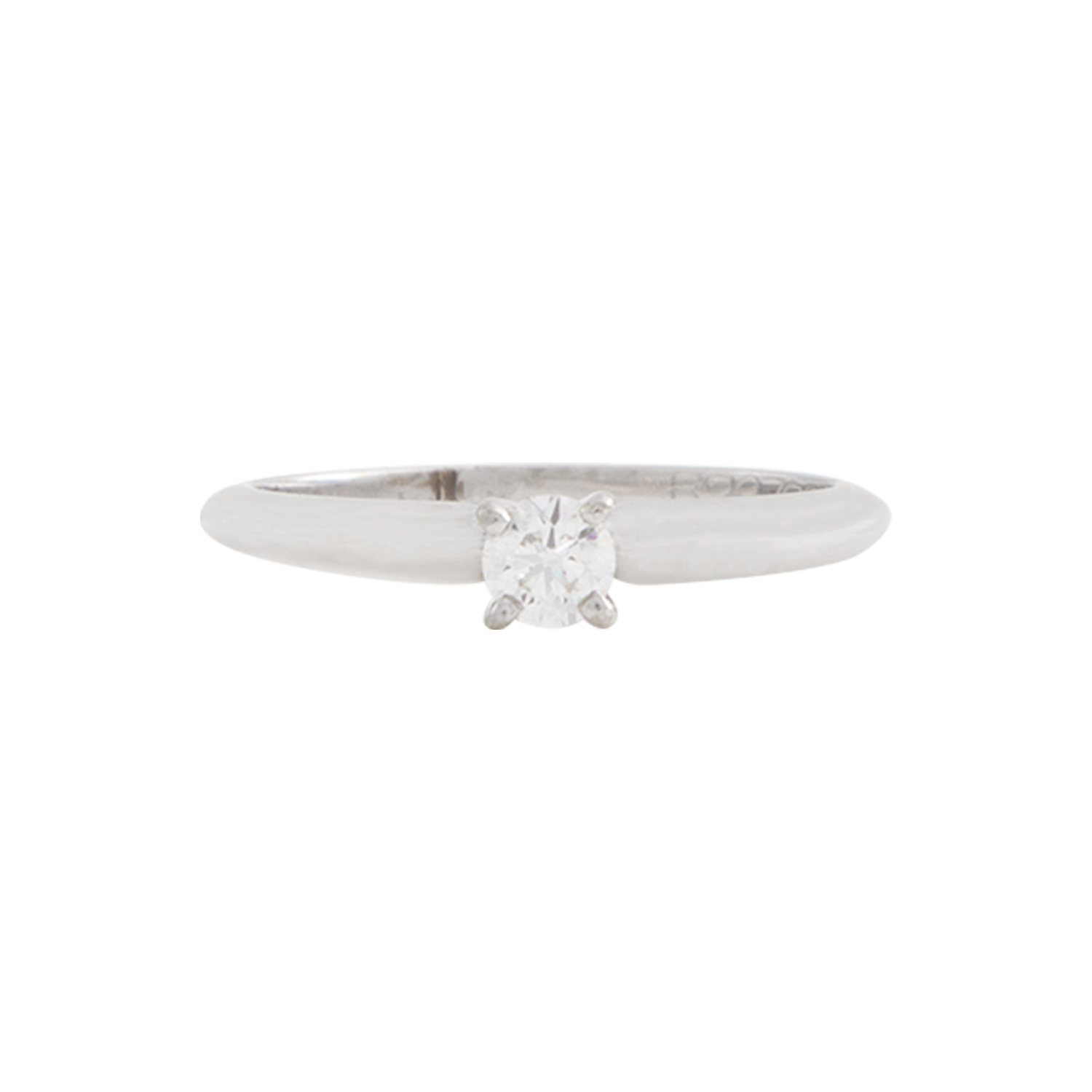 Anillo Solitario .15 CT