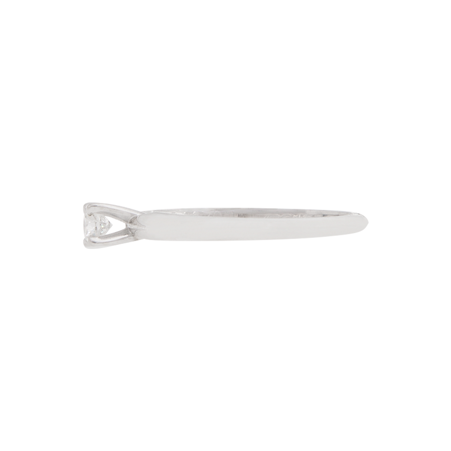 Anillo Solitario .15 CT