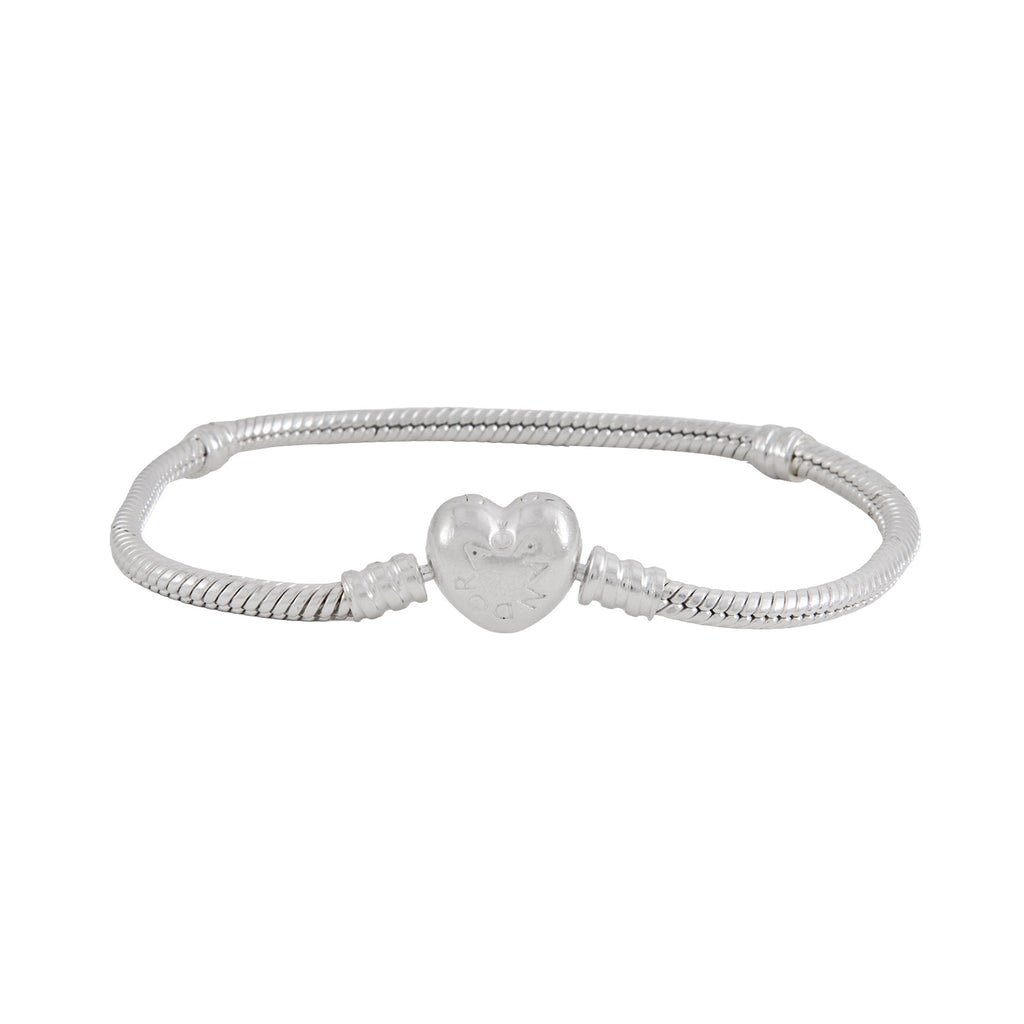 Brazalete Moments con Broche Corazón 17 cm