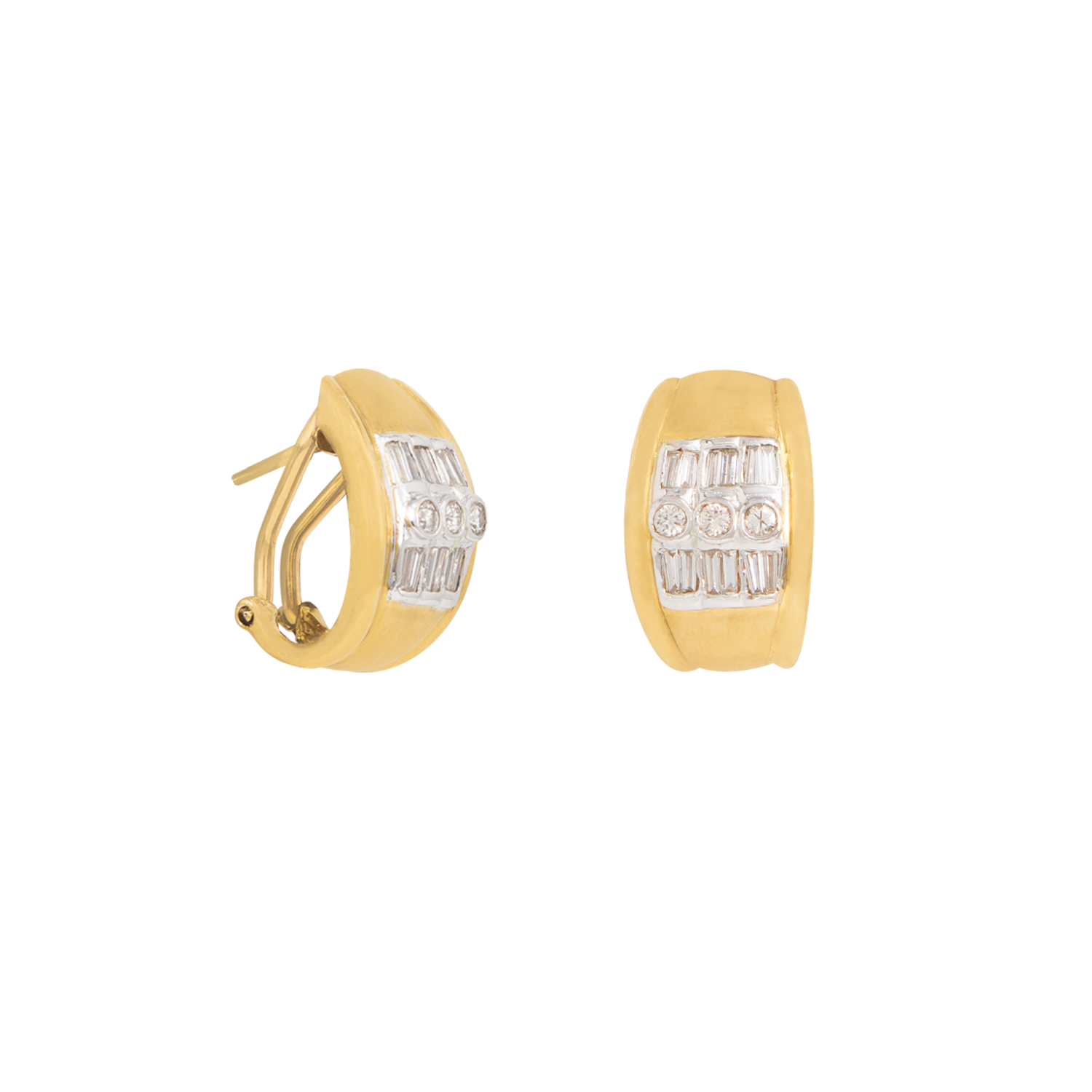 Aretes Oro Amarillo 18k