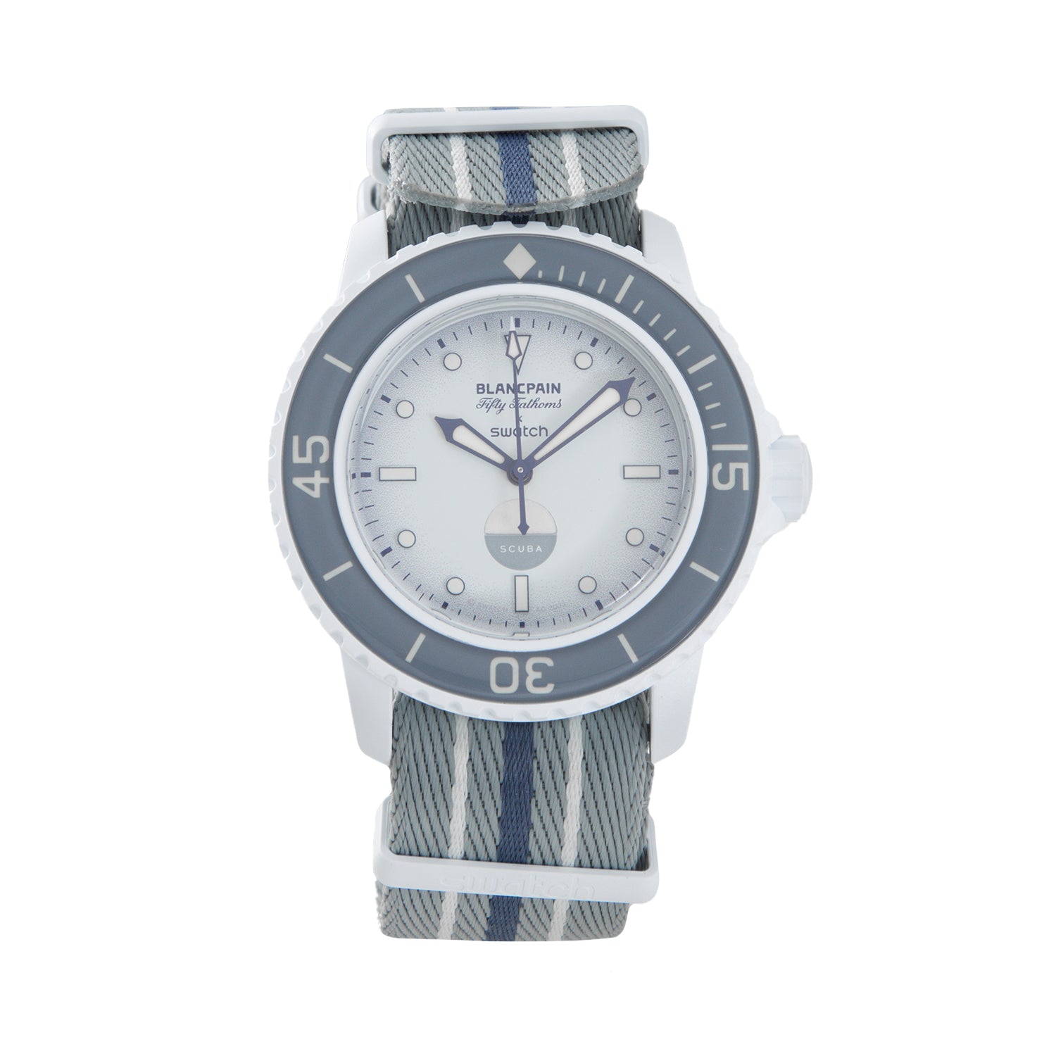 Blancpain x Swatch Bioceramic Scuba Fifty Fathoms 42mm
