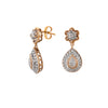 Aretes Diseño Gota 10k