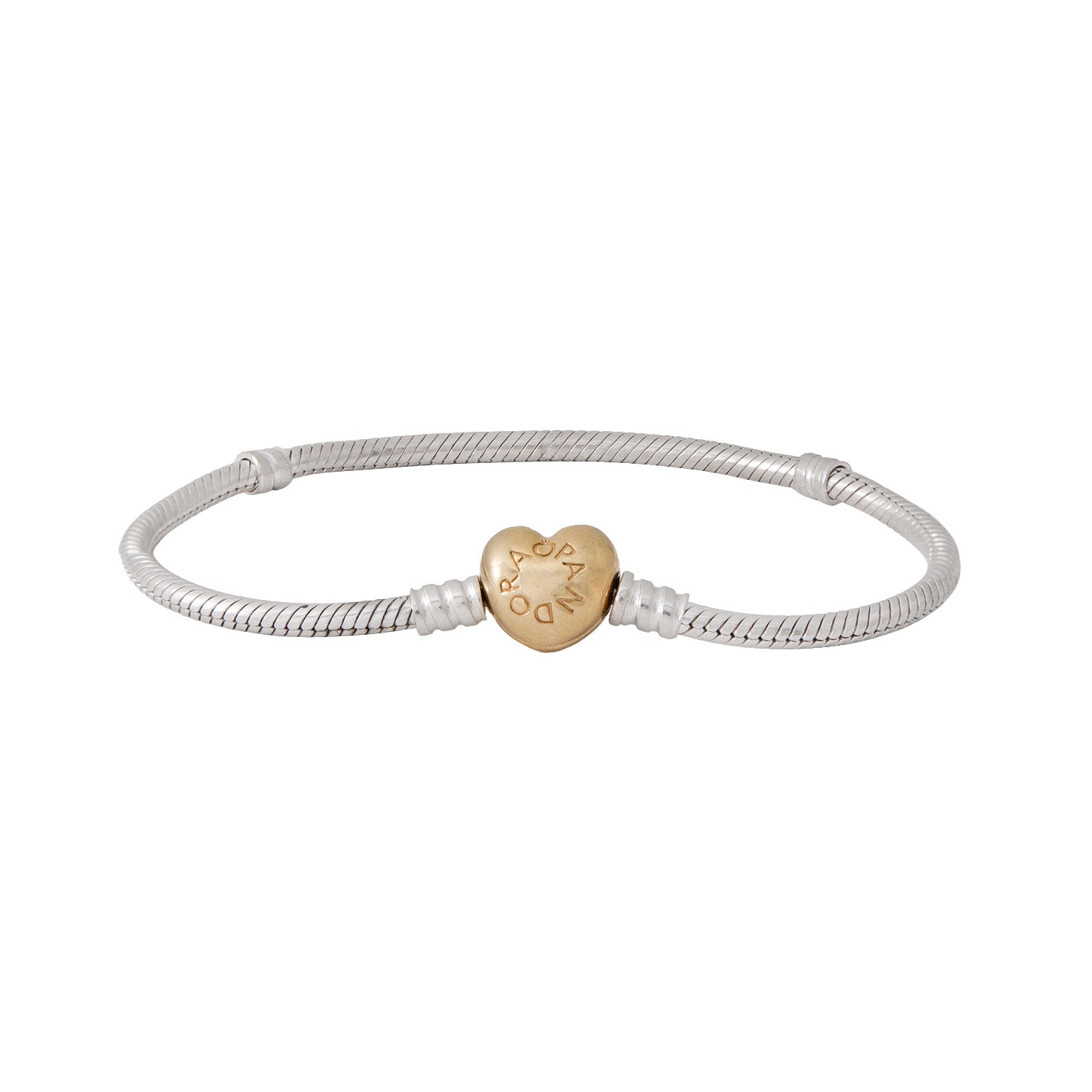 Brazalete Moments con Broche Corazón 19 cm
