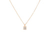 Gargantilla Diseño Cuadro en Oro Amarillo 14K