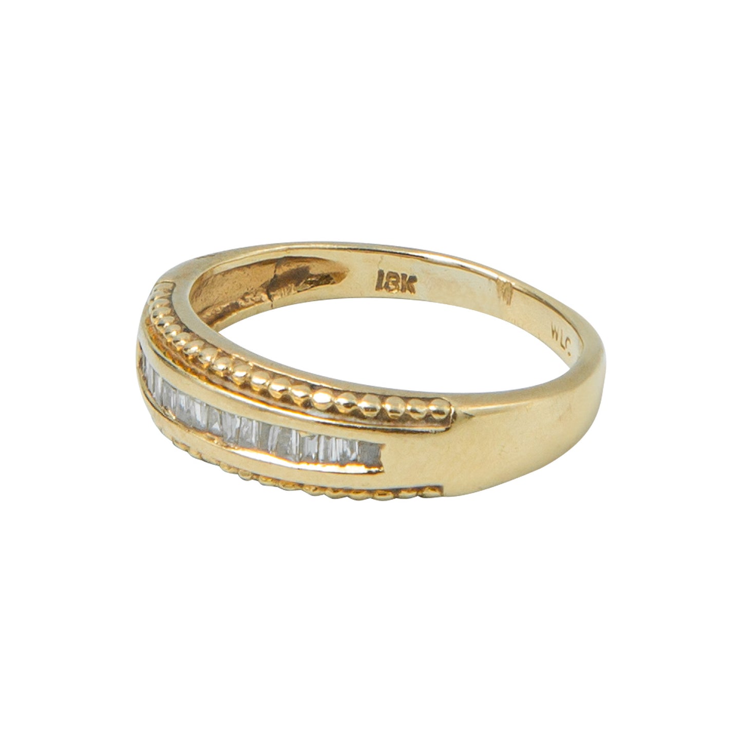 Churumbela en oro amarillo de 18k