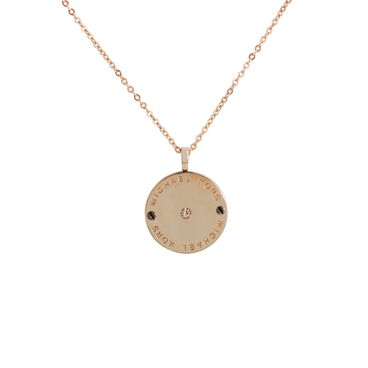 Collar Con Dije Circular - Boutique San Agustín