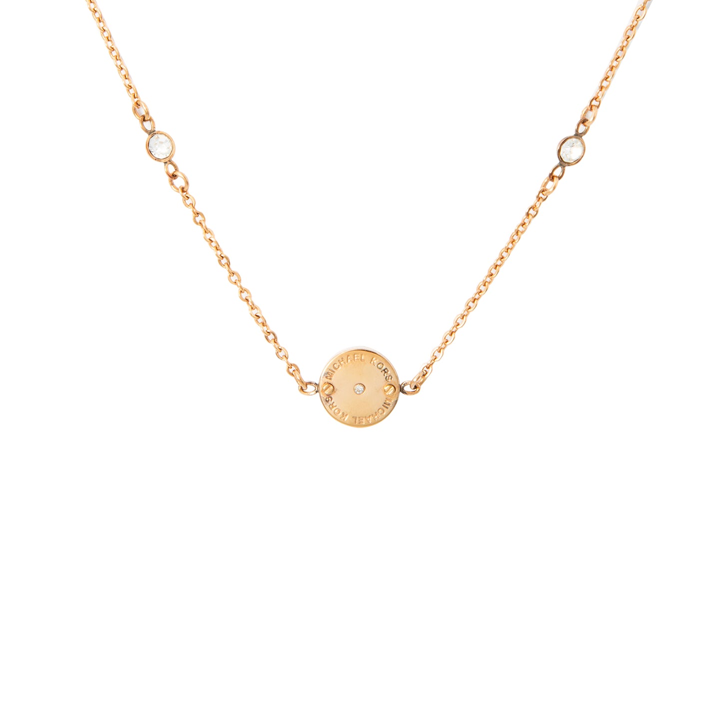 Collar Circular Rose Gold