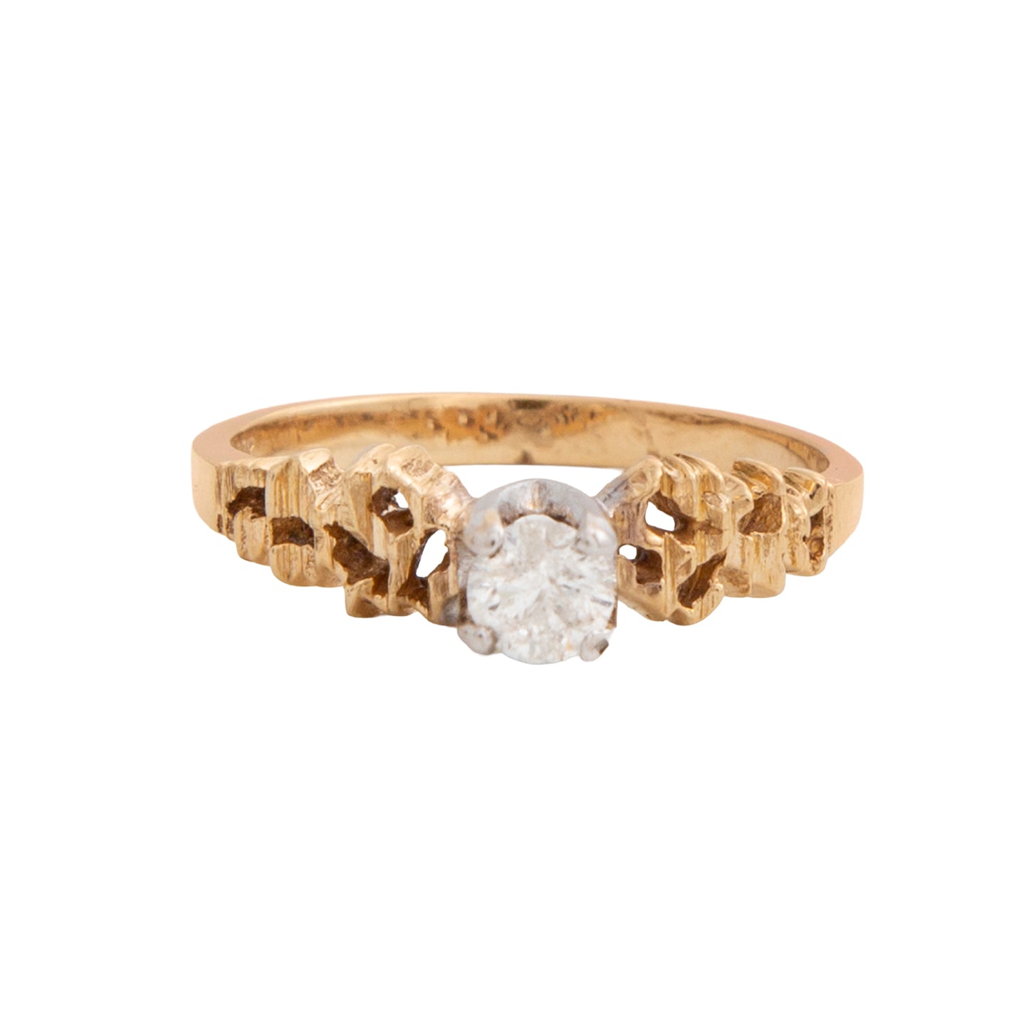 Anillo Solitario Diseño Especial