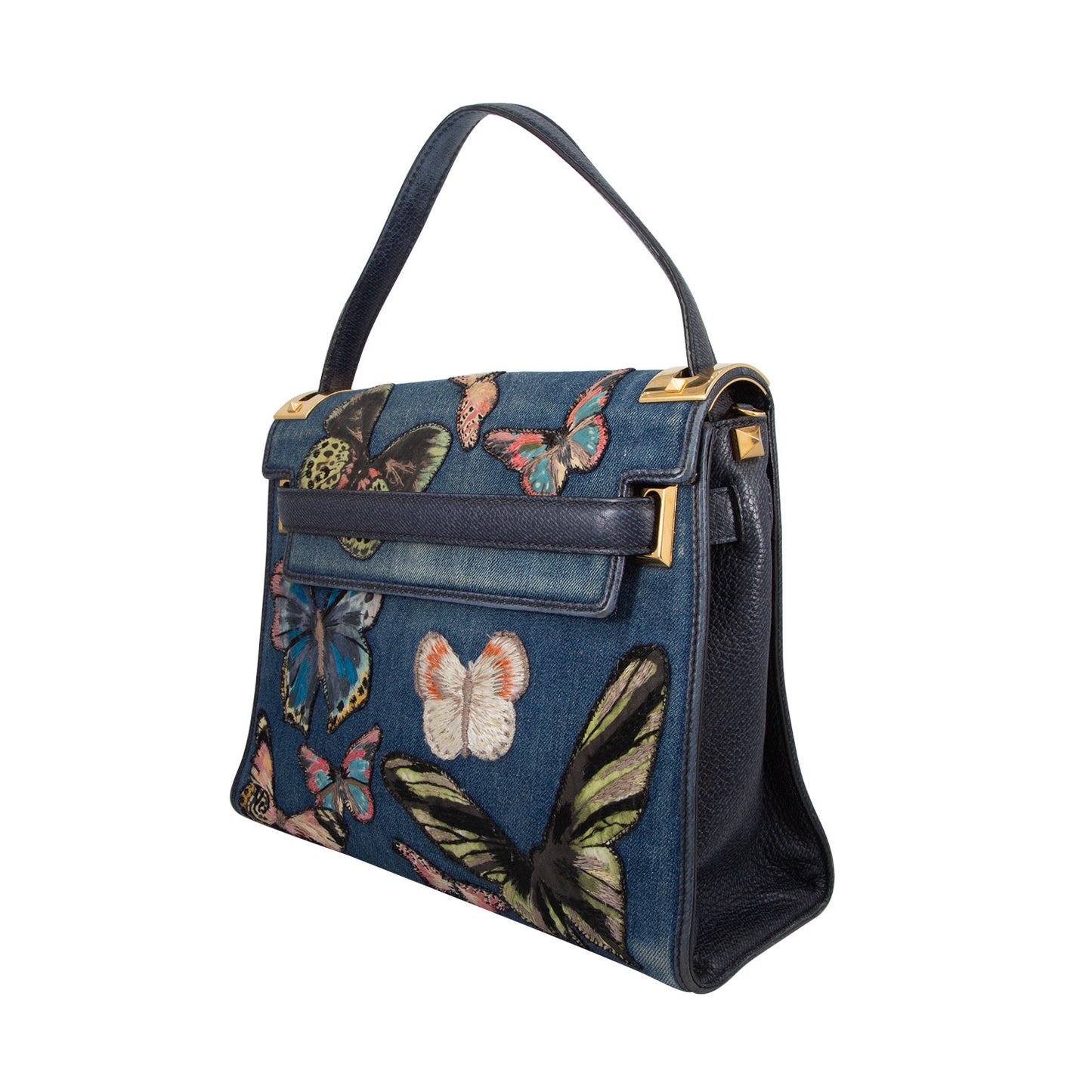 Bolso My Rockstud Butterfly Denim