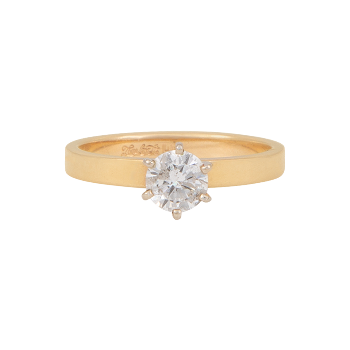 Anillo Solitario .55 CT