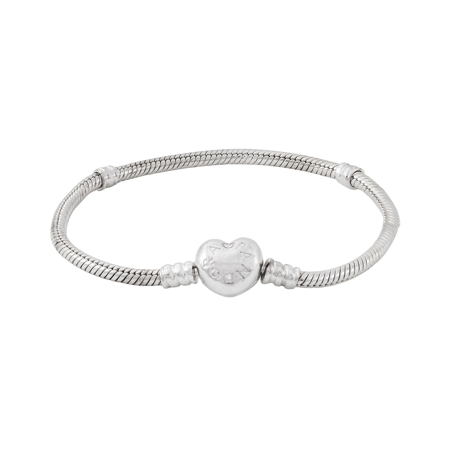 Brazalete Moments con Broche Corazón 18 cm
