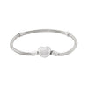 Brazalete Moments con Broche Corazón 18 cm