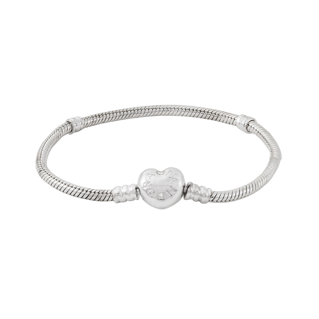 Brazalete Moments con Broche Corazón 18 cm