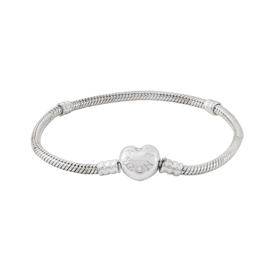 Brazalete Moments con Broche Corazón 18 cm