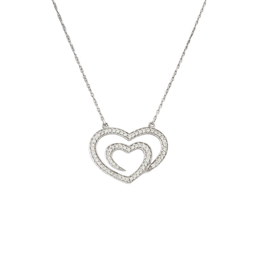 Gargantilla Doble Corazón