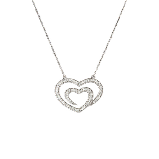 Gargantilla Doble Corazón