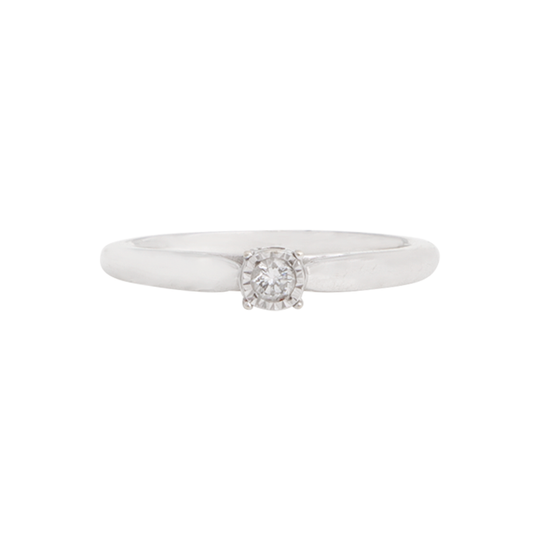 Anillo Solitario 0.06 CT