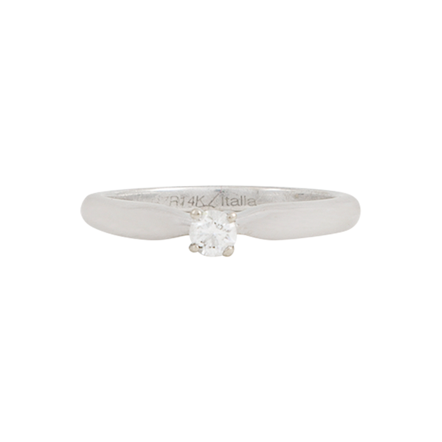 Anillo Solitario 0.14 CT