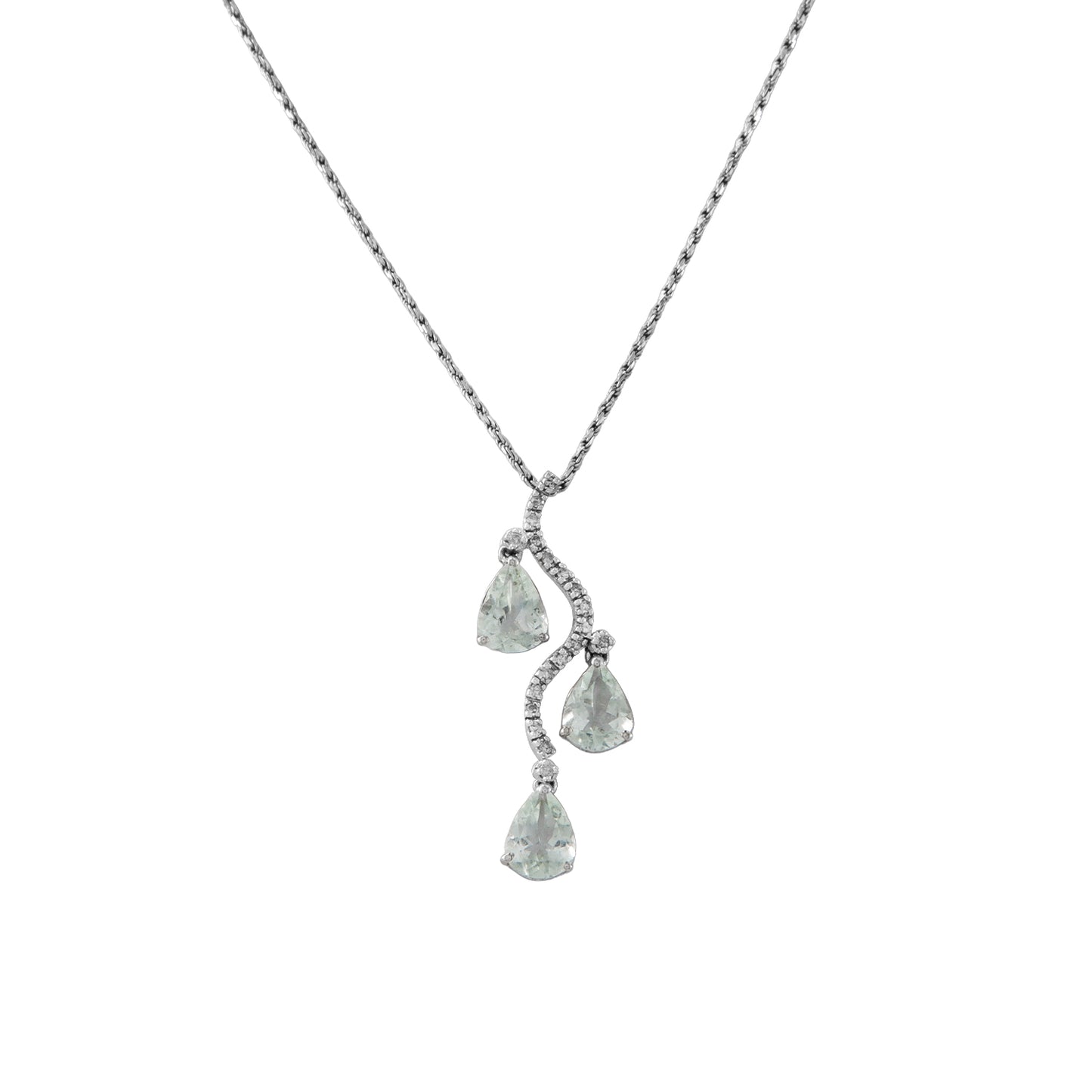 Juego De Collar Y Aretes Colgantes - Boutique San Agustín