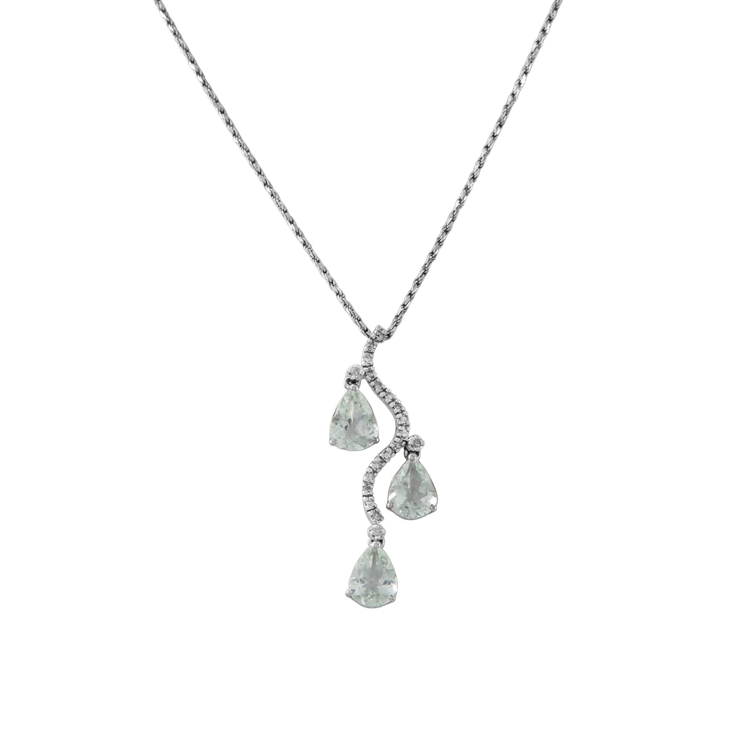 Juego De Collar Y Aretes Colgantes - Boutique San Agustín