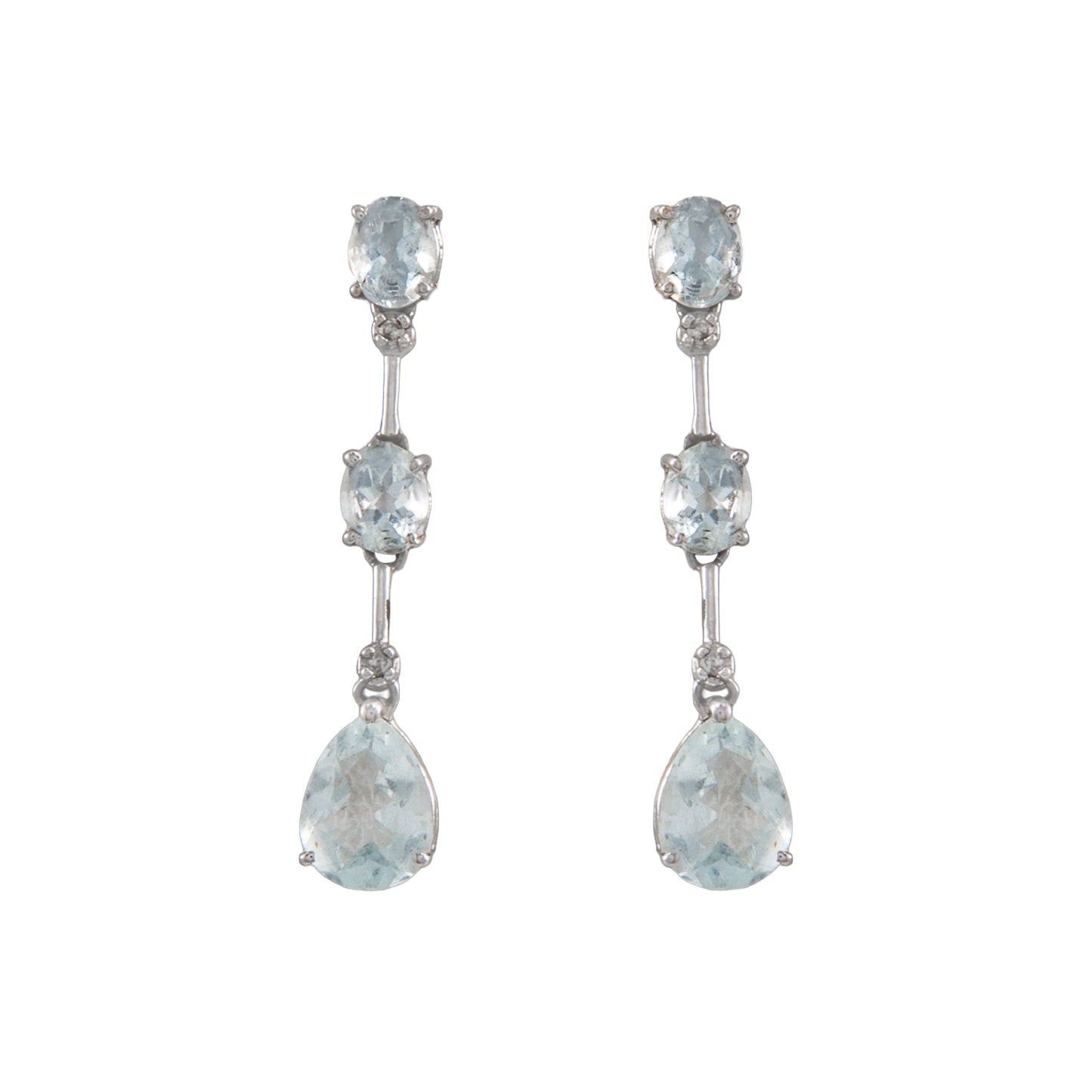 Juego De Collar Y Aretes Colgantes - Boutique San Agustín