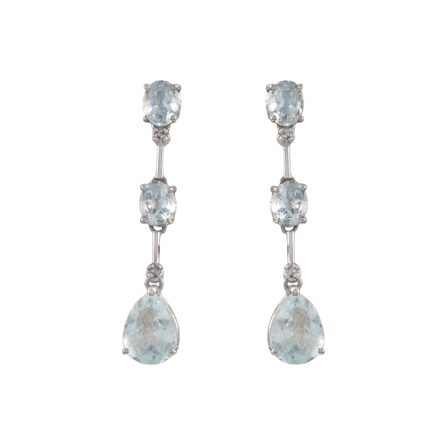 Juego De Collar Y Aretes Colgantes - Boutique San Agustín