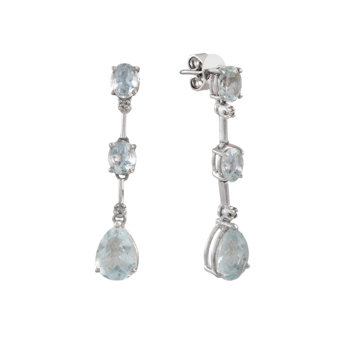 Juego De Collar Y Aretes Colgantes - Boutique San Agustín