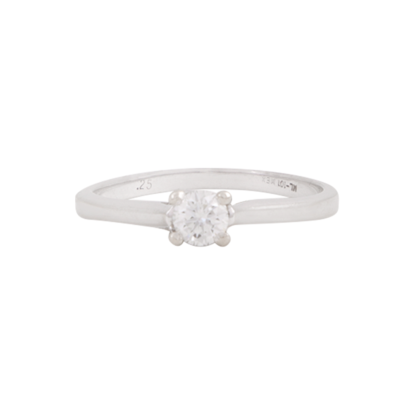 Anillo Solitario 0.22 CT
