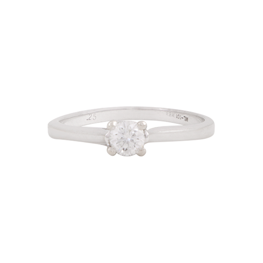 Anillo Solitario 0.22 CT