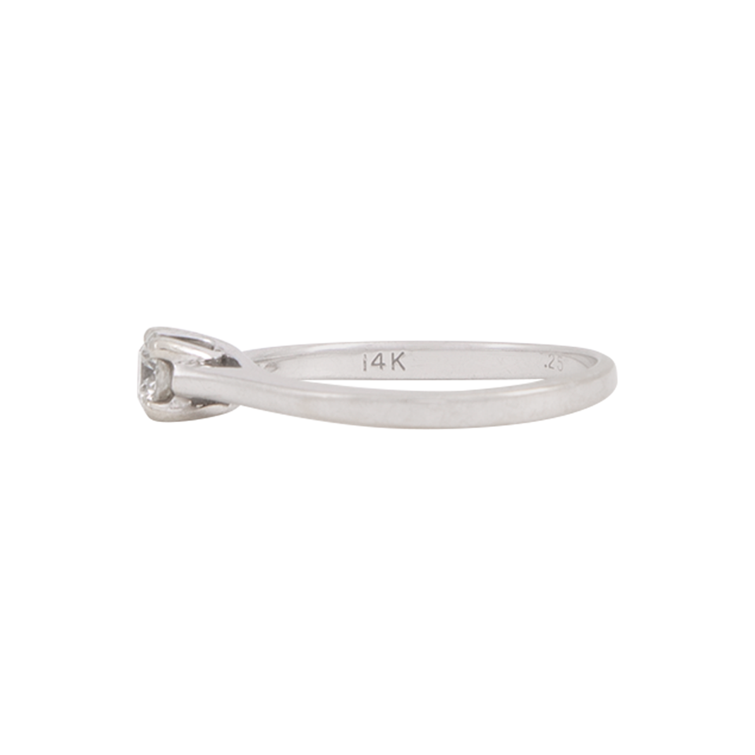 Anillo Solitario 0.22 CT