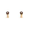 Juego de Anillo y Aretes con Diamantes y Granates