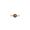 Juego de Anillo y Aretes con Diamantes y Granates
