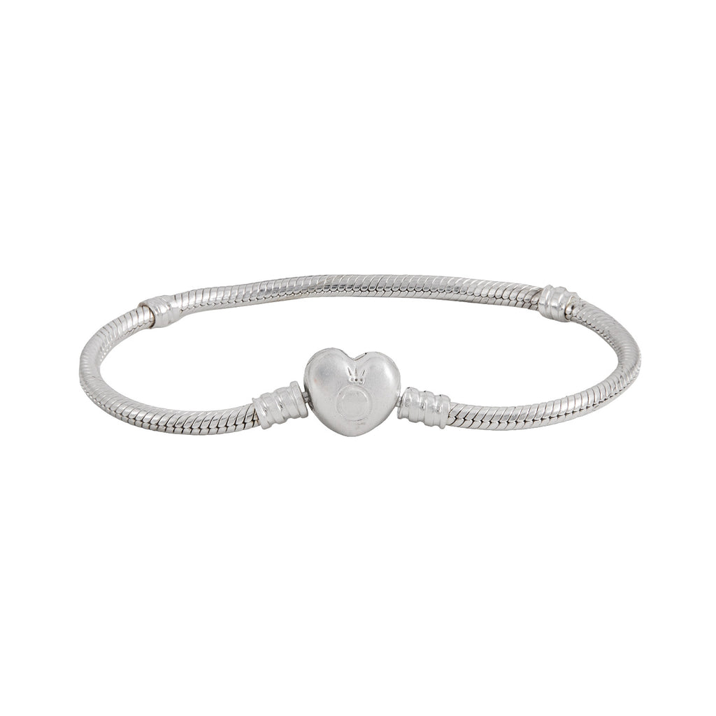 Brazalete Moments con Broche Corazón 17 cm