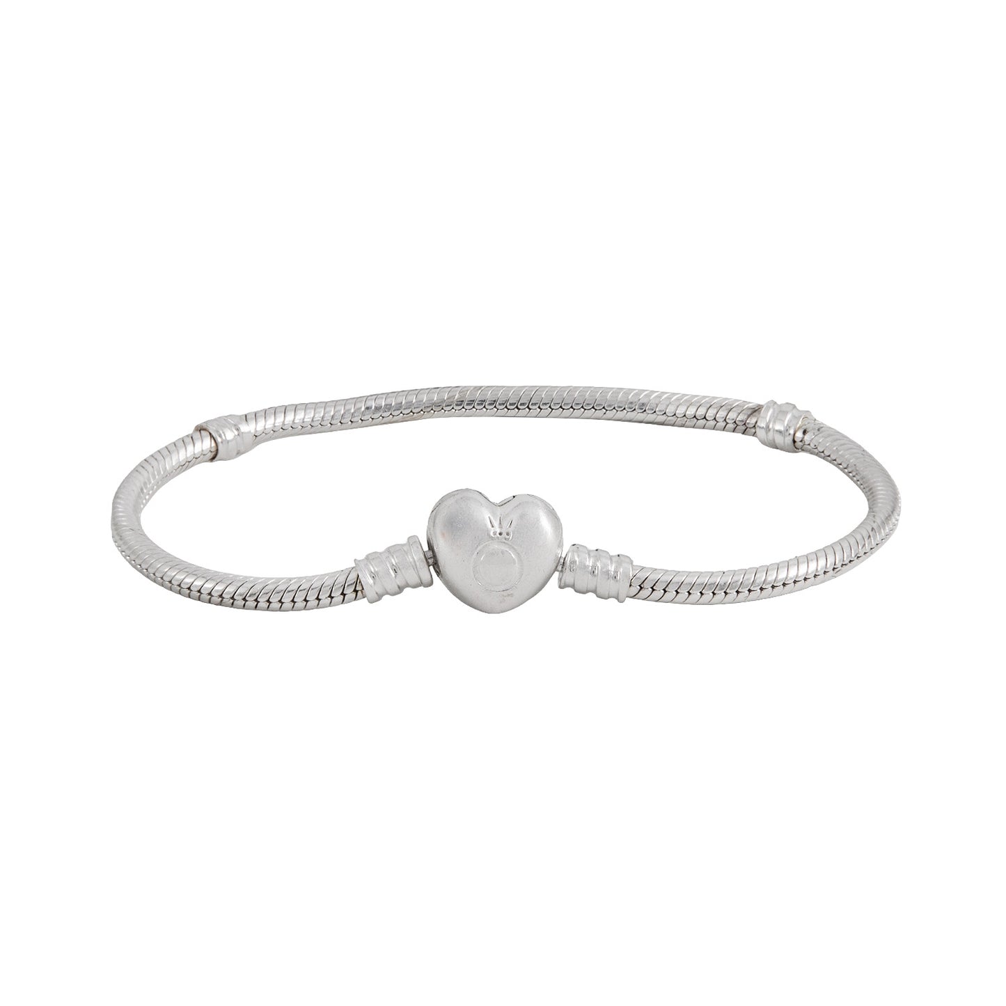 Brazalete Moments con Broche Corazón 17 cm