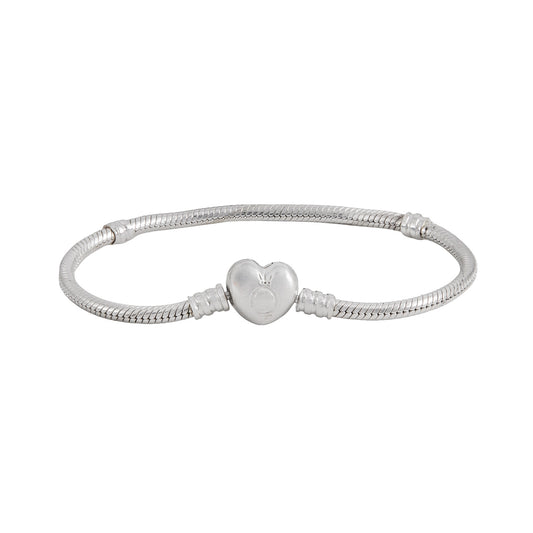 Brazalete Moments con Broche Corazón 17 cm