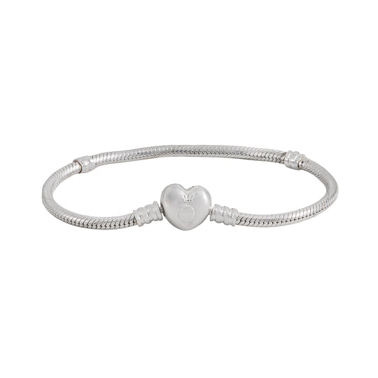 Brazalete Moments con Broche Corazón 17 cm