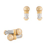 Juego de Aretes y Anillo 14k