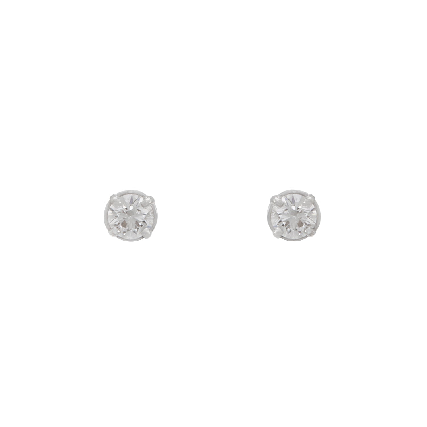 Broqueles con Diamantes 14k