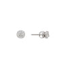 Broqueles con Diamantes 14k
