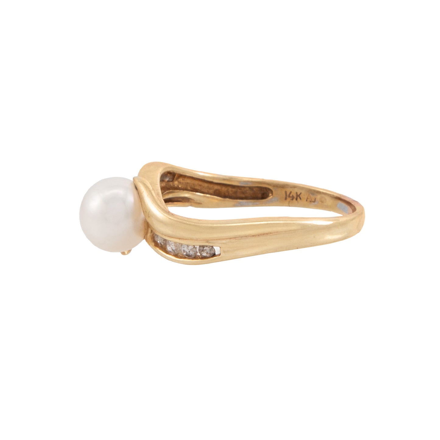 Juego de Anillo Y Aretes Con Perlas - Boutique San Agustín